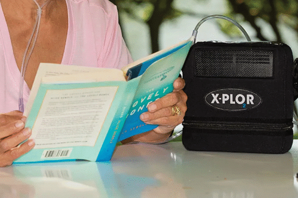 Belluscura X-PLOR portable concentrator reading