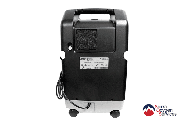 Drive DeVilbiss 10L Oxygen Concentrator Deal, Back Shot