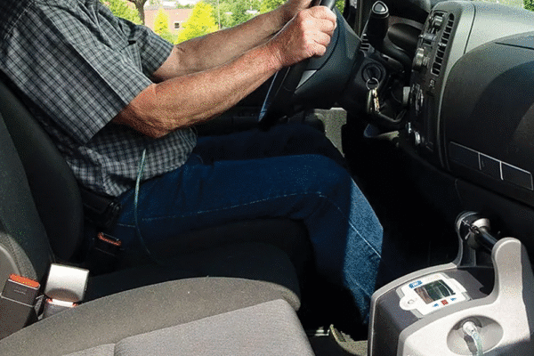Oxlife Independence Oxygen Concentrator driving compatible
