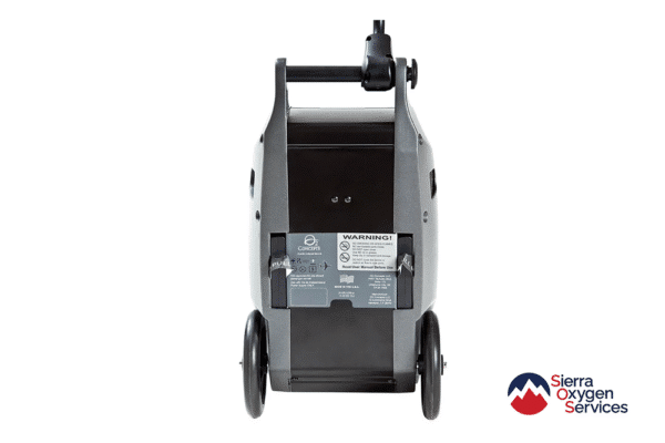 Oxlife Independence Oxygen Concentrator back side